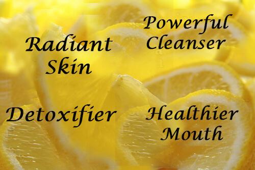 레몬물의 유익한 점들