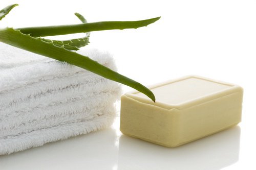 4 aloe soap