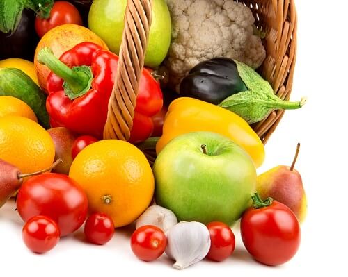 Fruits and vegetables may be good for digestion.
