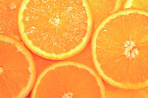 Oranges slices