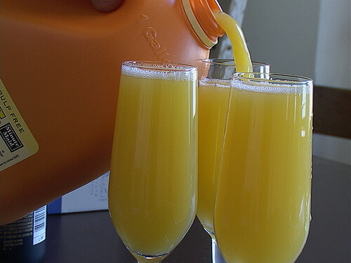 Orange juice is an excellent source of vitamin C