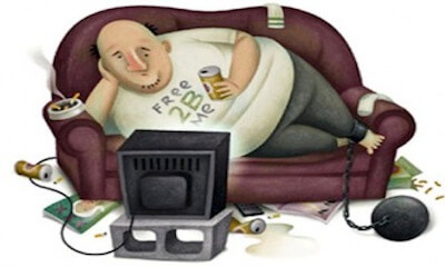 En stillasittande livsstil