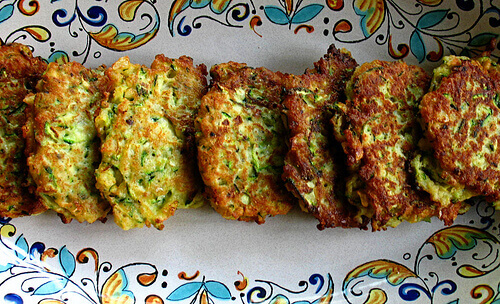 Stegt courgette