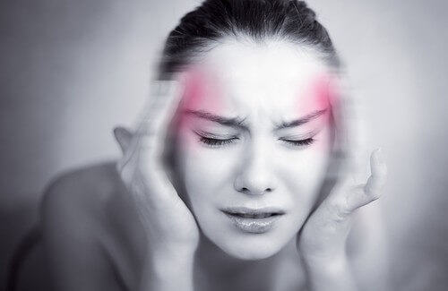 Stressed woman
