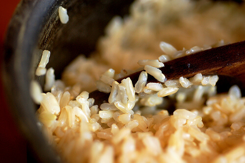 Whole grain rice-sweetbeetandgreenbean