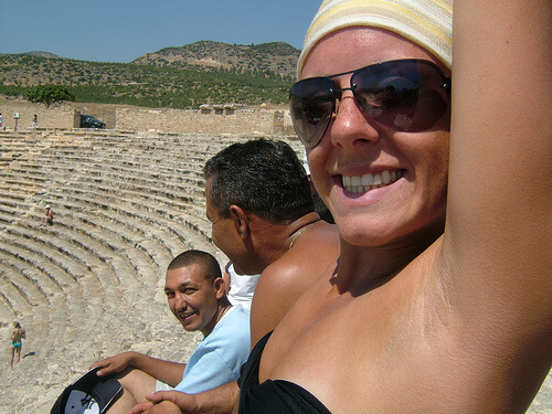 These men could benefit from natural deodorant.