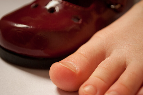 Beautiful smooth feet