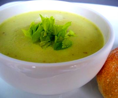 lose weight with celery by making celery soup