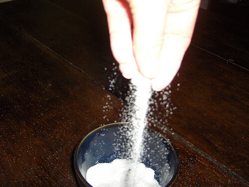Salt intake.