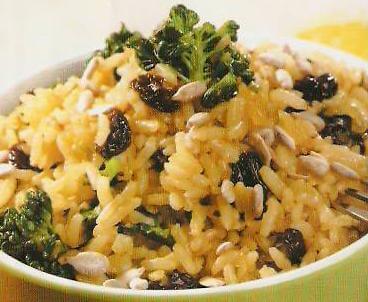 Wild Rice with Broccoli and Pumpkin