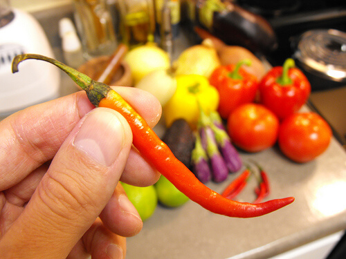 Cayenne pepper.