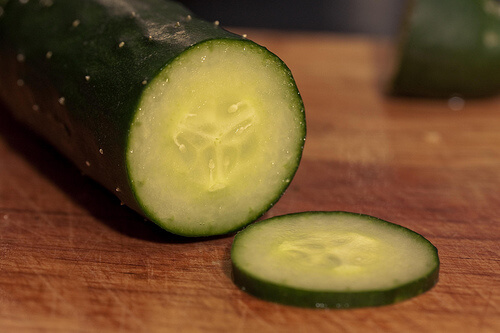 Fight Fluid Retention with Cucumber