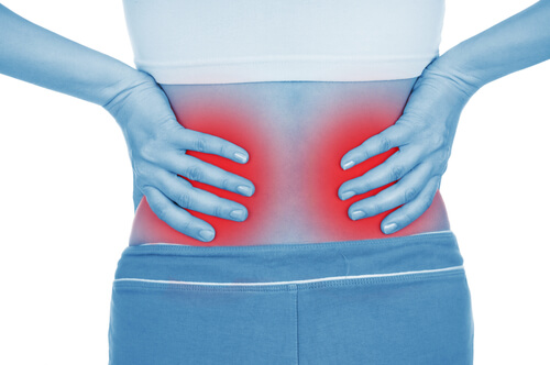 Kidney pain.