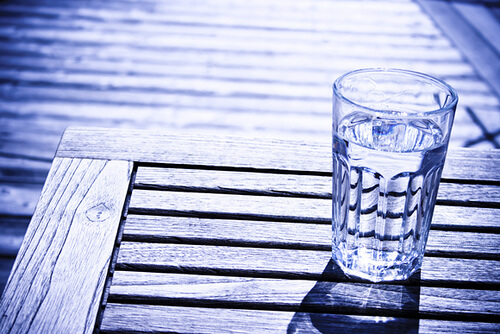 glass of water