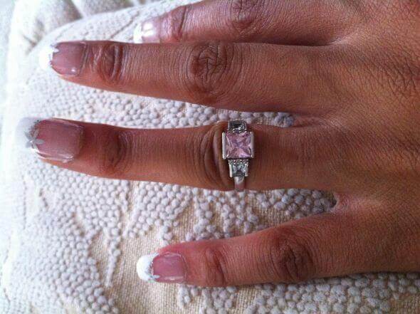ring on the ring finger
