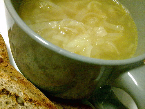 Vegetable broth.