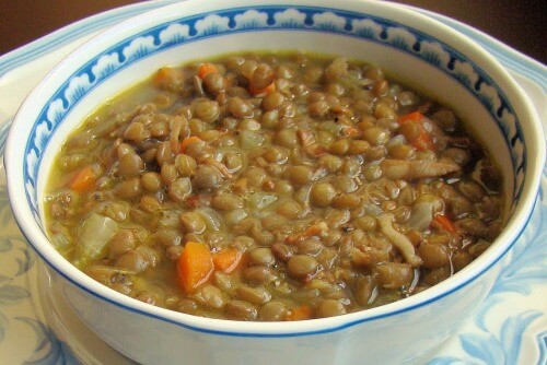 Lentil soup