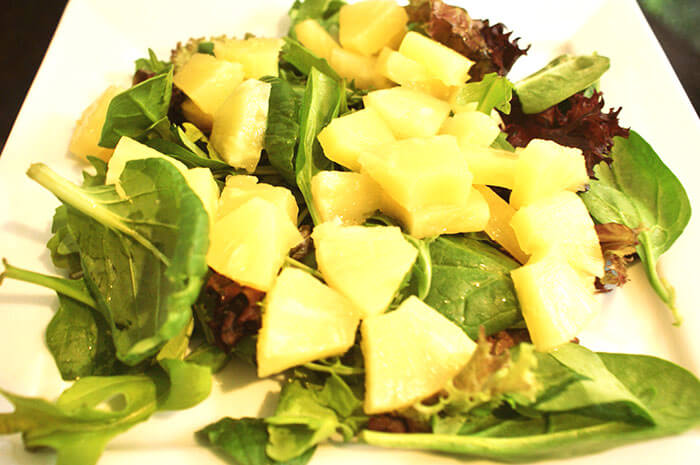 Pineapple salad
