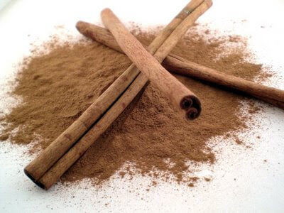 Cinnamon sticks.