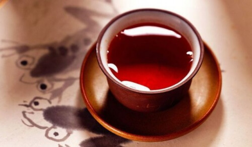 Reducing abdominal fat with tea