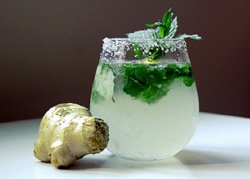 Reducing belly fat with ginger