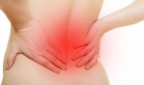 Bad posture causes back pain