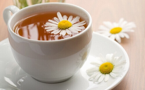 Chamomile can promote relaxation.