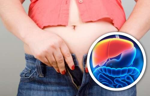 An expanded liver is one of the liver inflammation symptoms