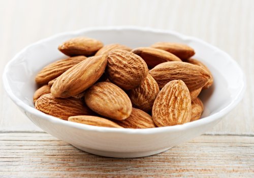 Almonds are a healthy snack