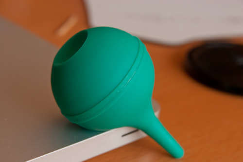 Enemas may help throat issues