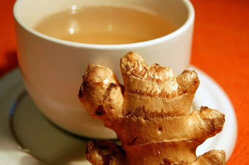 Symptoms of pneumonia can be eased by ginger root