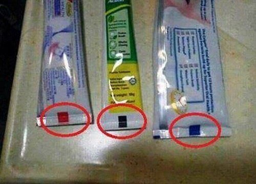 What Do the Color Marks on Toothpaste Tubes Mean?