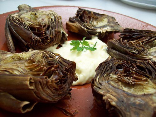 Better Sleep roasted artichokes