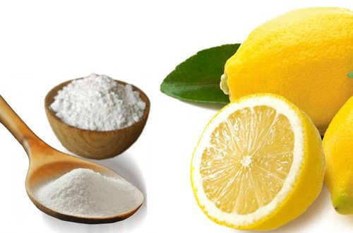 baking soda and lemon