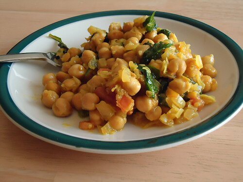 A plate of legumes