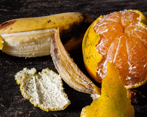 Practical Uses for Orange And Banana Peels