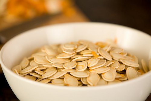 Pumpkin seeds.
