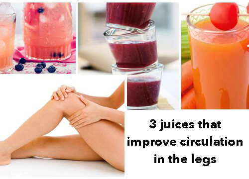 Three Juices that Promote Good Leg Circulation