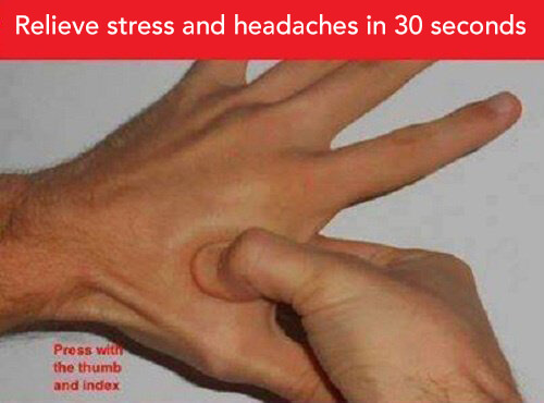 Alleviate Headaches and Stress with Acupressure