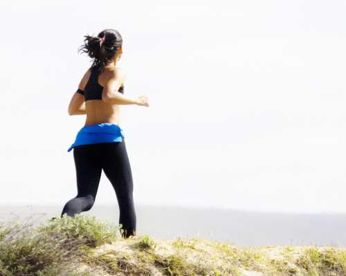 Woman running
