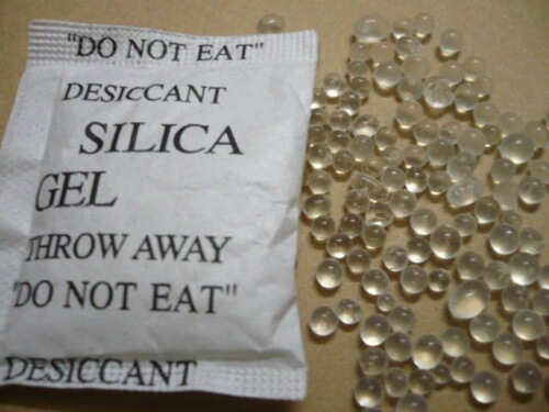 silica packets