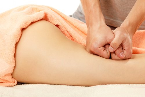 Leg massage that may help eliminate cellulite