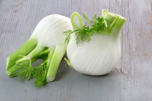 Fennel bulbs.