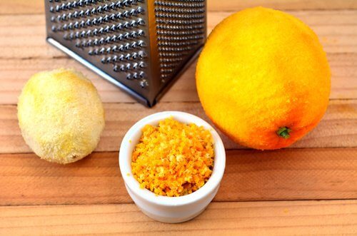 Frozen lemon or orange peel may help your health