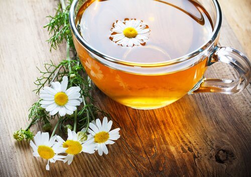 Chamomile tea.