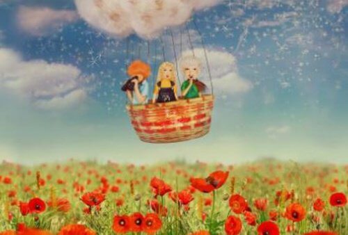 Hot air balloon friendship