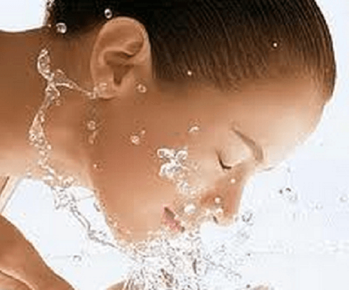 One of the benefits of drinking water is healthy skin