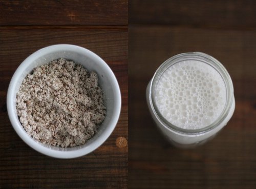 Cup of oats and glass of milk pain during menstruation due to poor diet