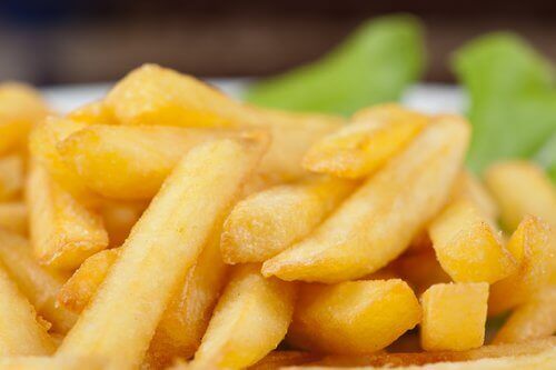 Dry crispy french fries remove moisture for the perfect mashed potatoes