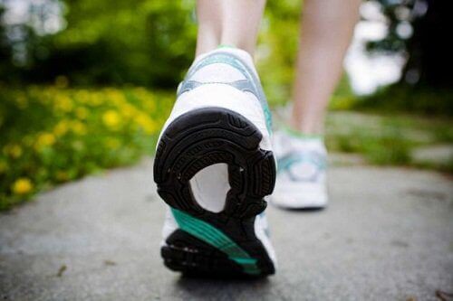 Walking is on the list of tips for better posture